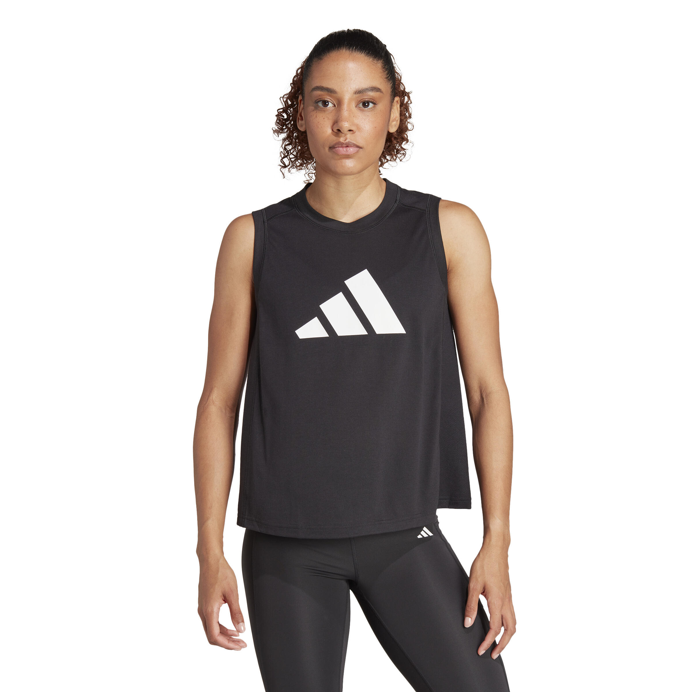 Damski tank top adidas Train Essentials Big Performance Logo