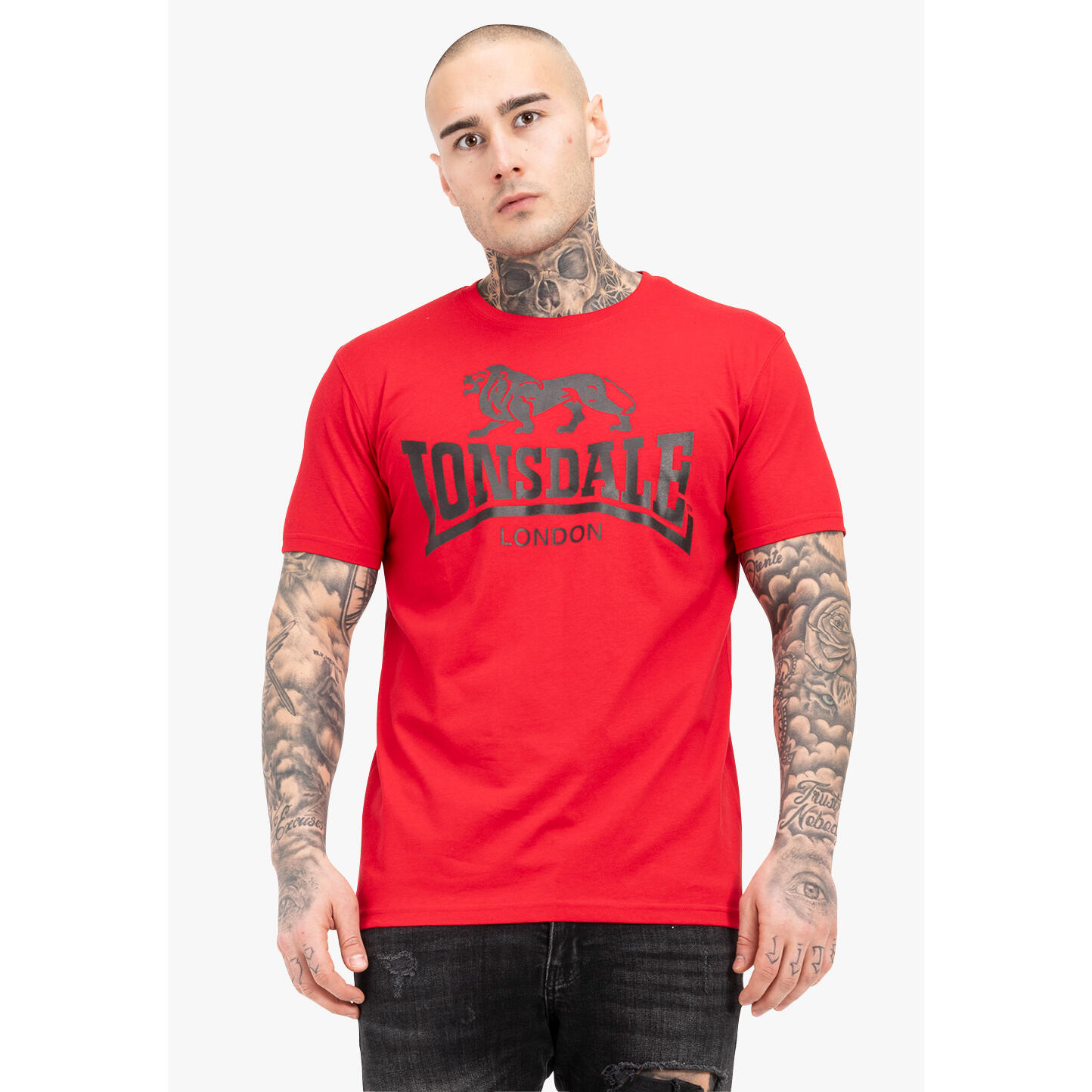 T-shirt o klasycznym kroju Lonsdale Logo