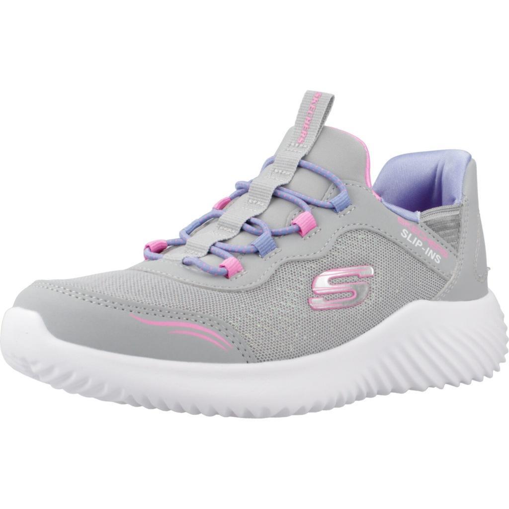 Buty SKECHERS BOUNDER - SIMPLE CUT SLIP-INS Szary