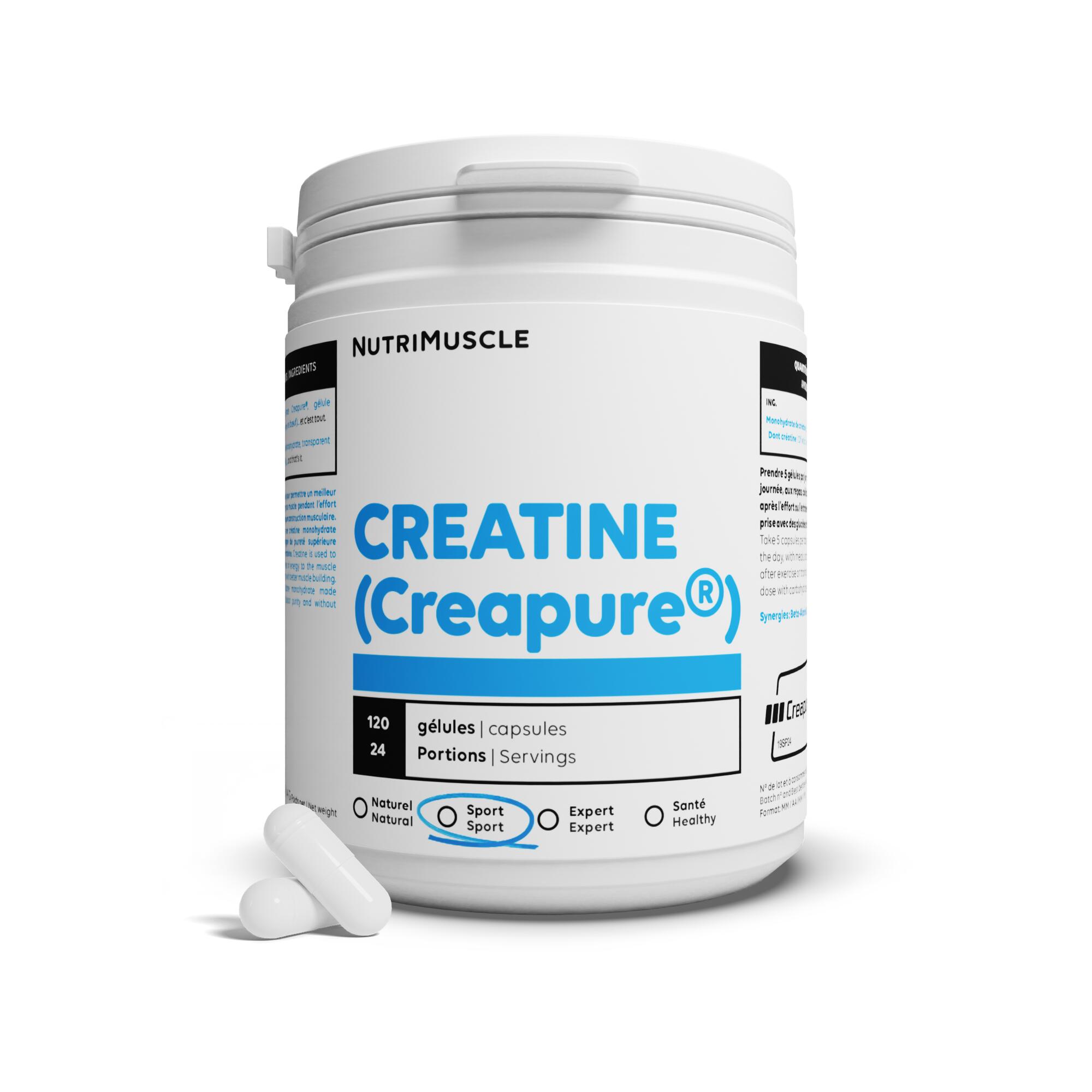 Creatine creapure (120 kaps)