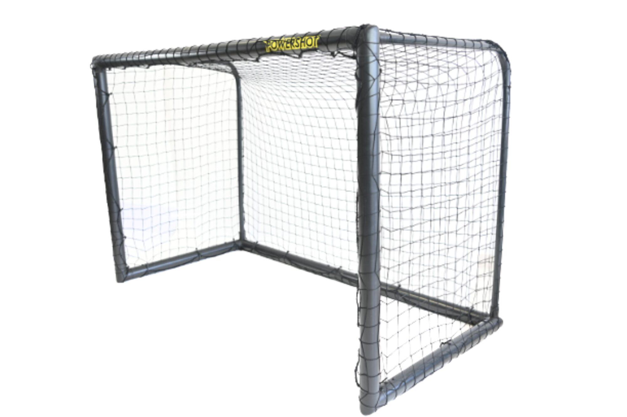 Bramka do piłki nożnej 1,8x1,2m BLACK EDITION+ścianka do strzelania,piłka,torba