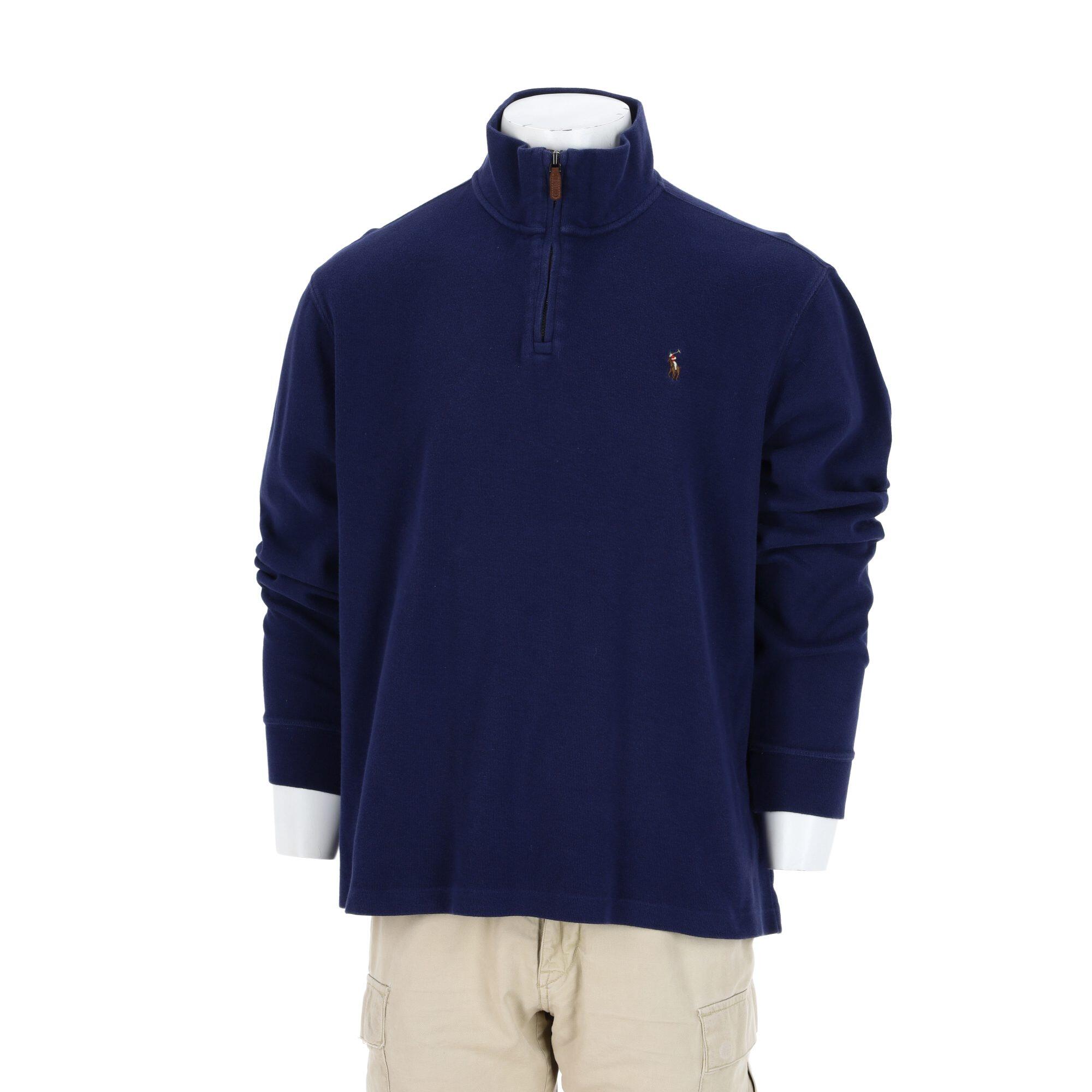 Second life - Sweter męski z suwakiem Polo Ralph Lauren - Jak nowy