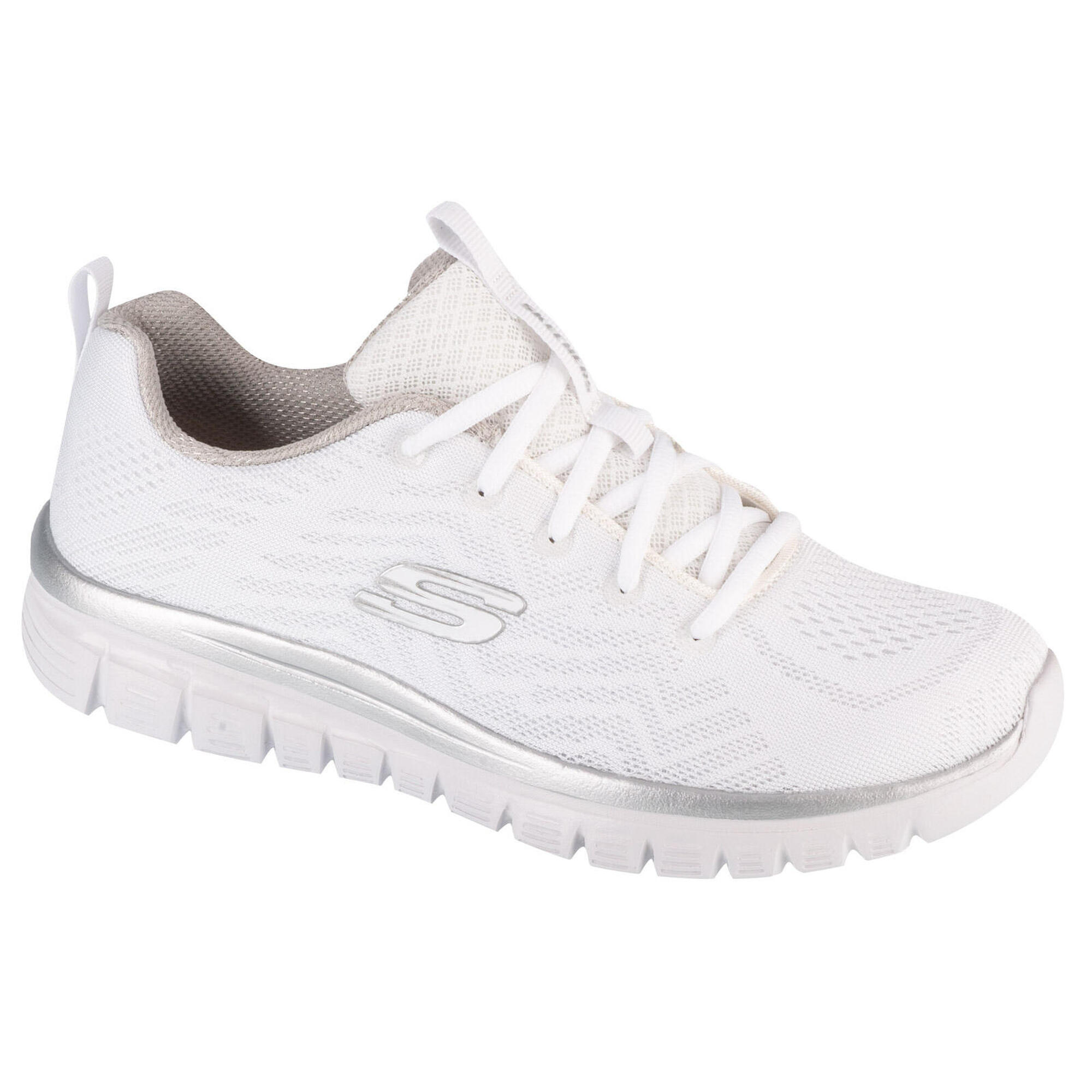 Trampki Skechers Get Connected 12615WSL Biały Kobiety