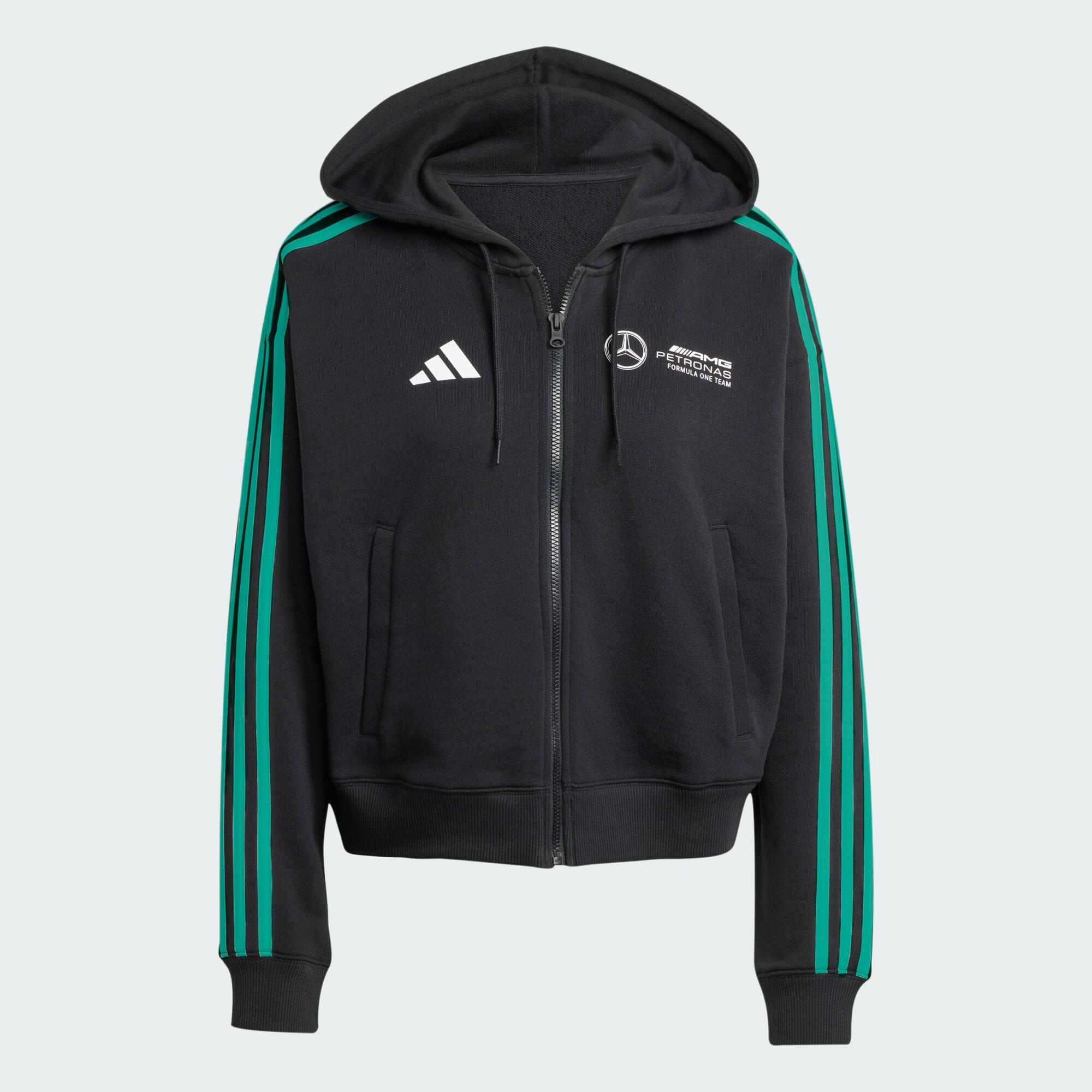 BLUZA Z KAPTUREM MERCEDES - AMG PETRONAS FORMULA ONE TEAM DNA FULL ZIP