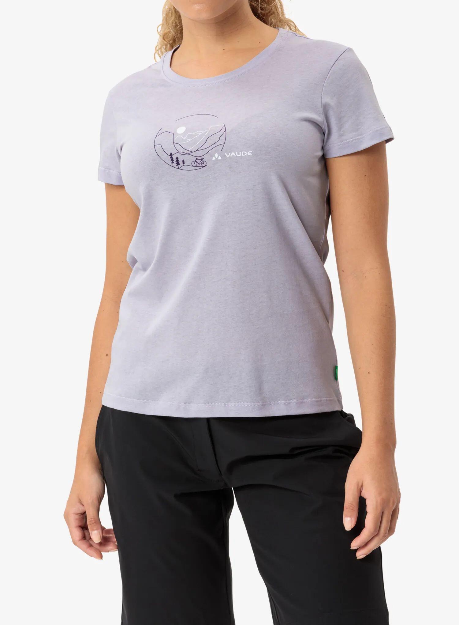 Koszulka z nadrukiem damska Vaude Cyclist T-Shirt V