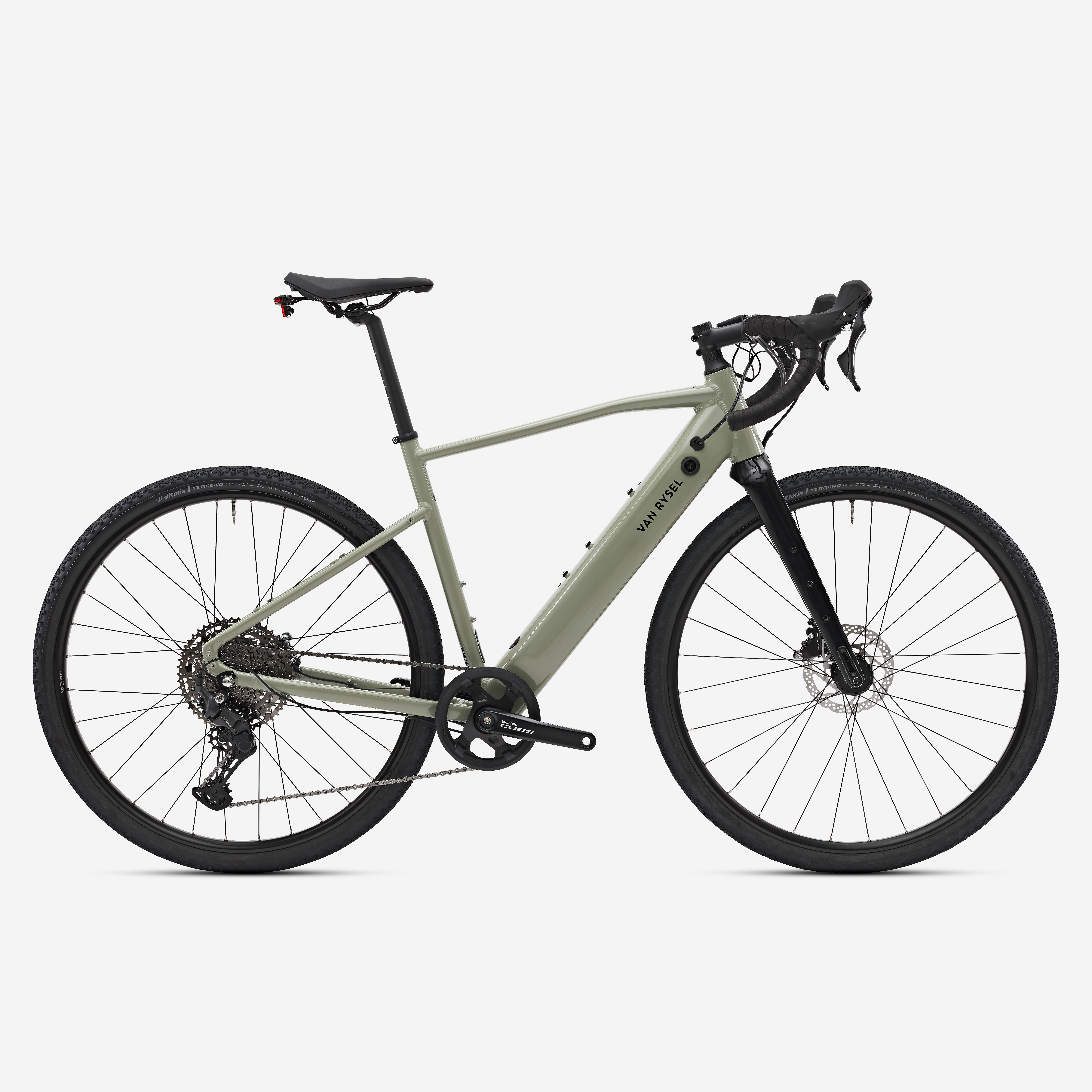 Rower elektryczny gravelowy Van Rysel E-GRVL AF Discover Cues 1x11S