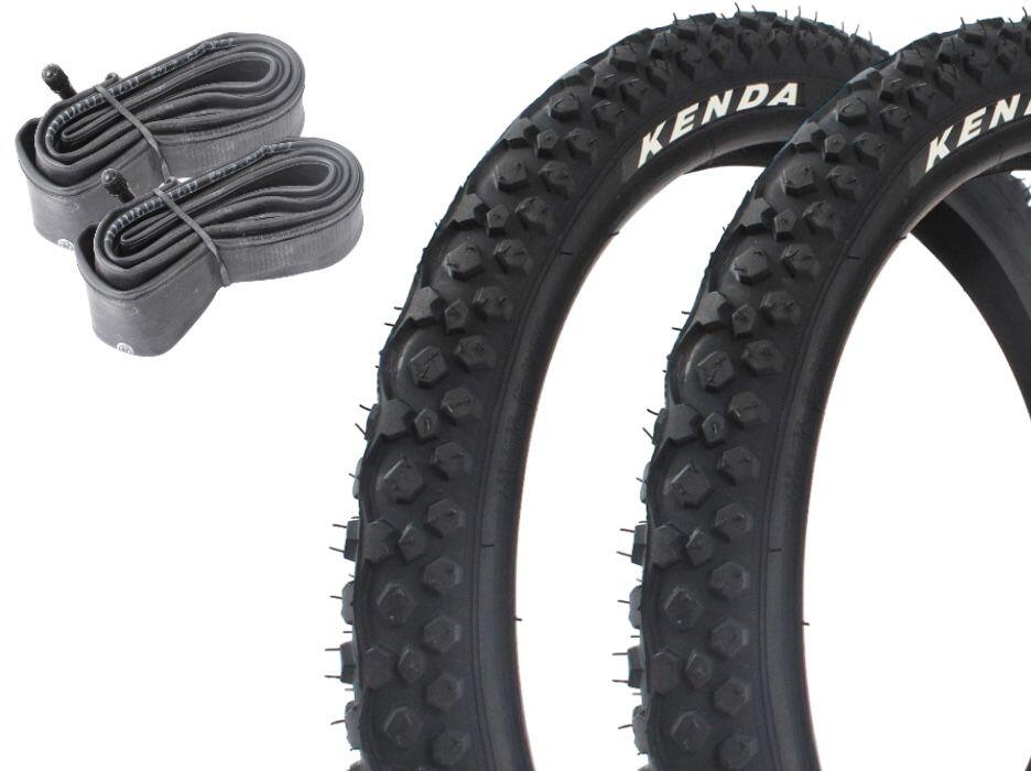 Zestaw opon BMX KENDA K-853 16 cali x 1,75 cala + dętka AV