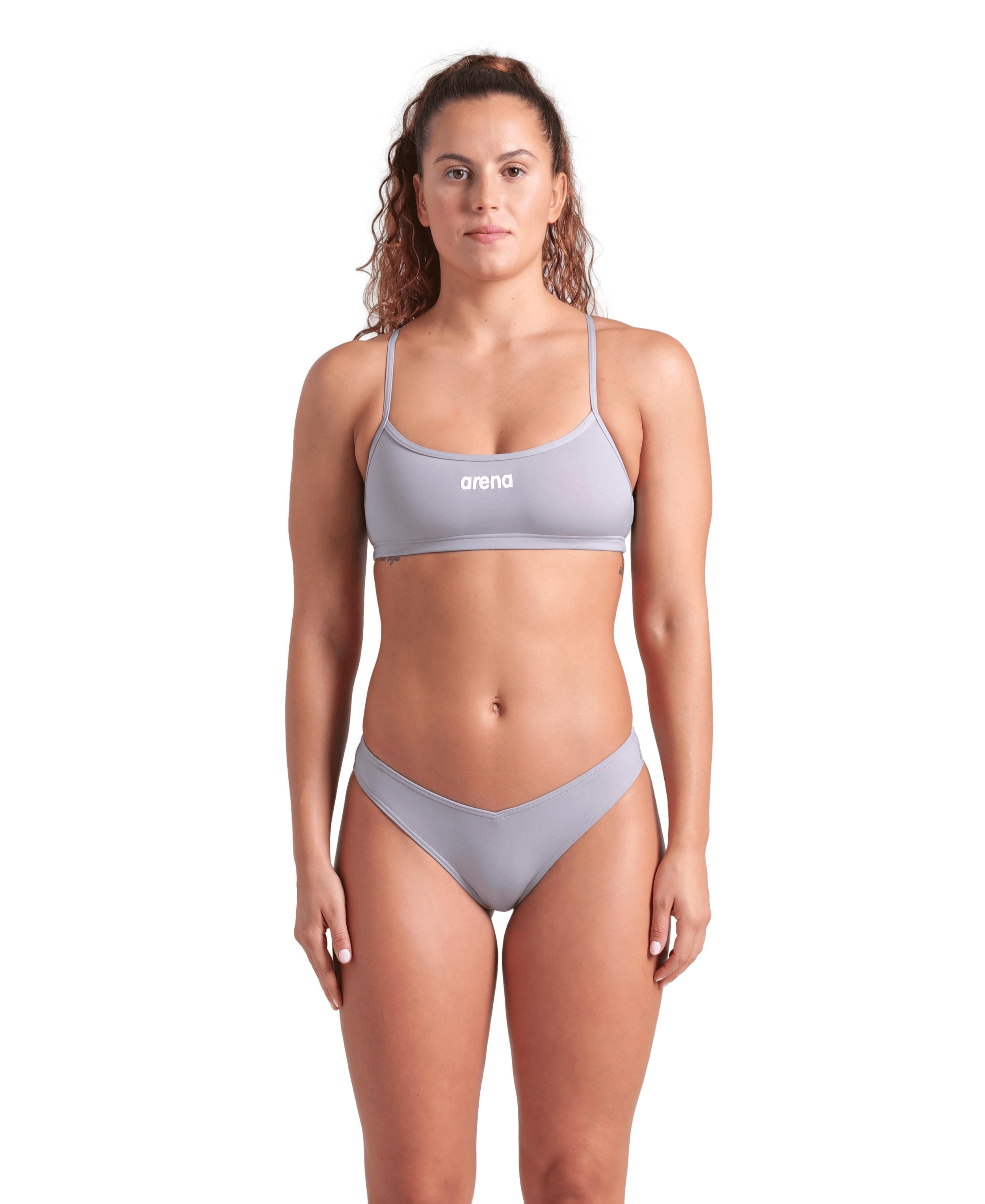 Strój Kąpielowy damski Arena Bikini Bandeau Solid dwuczęściowy