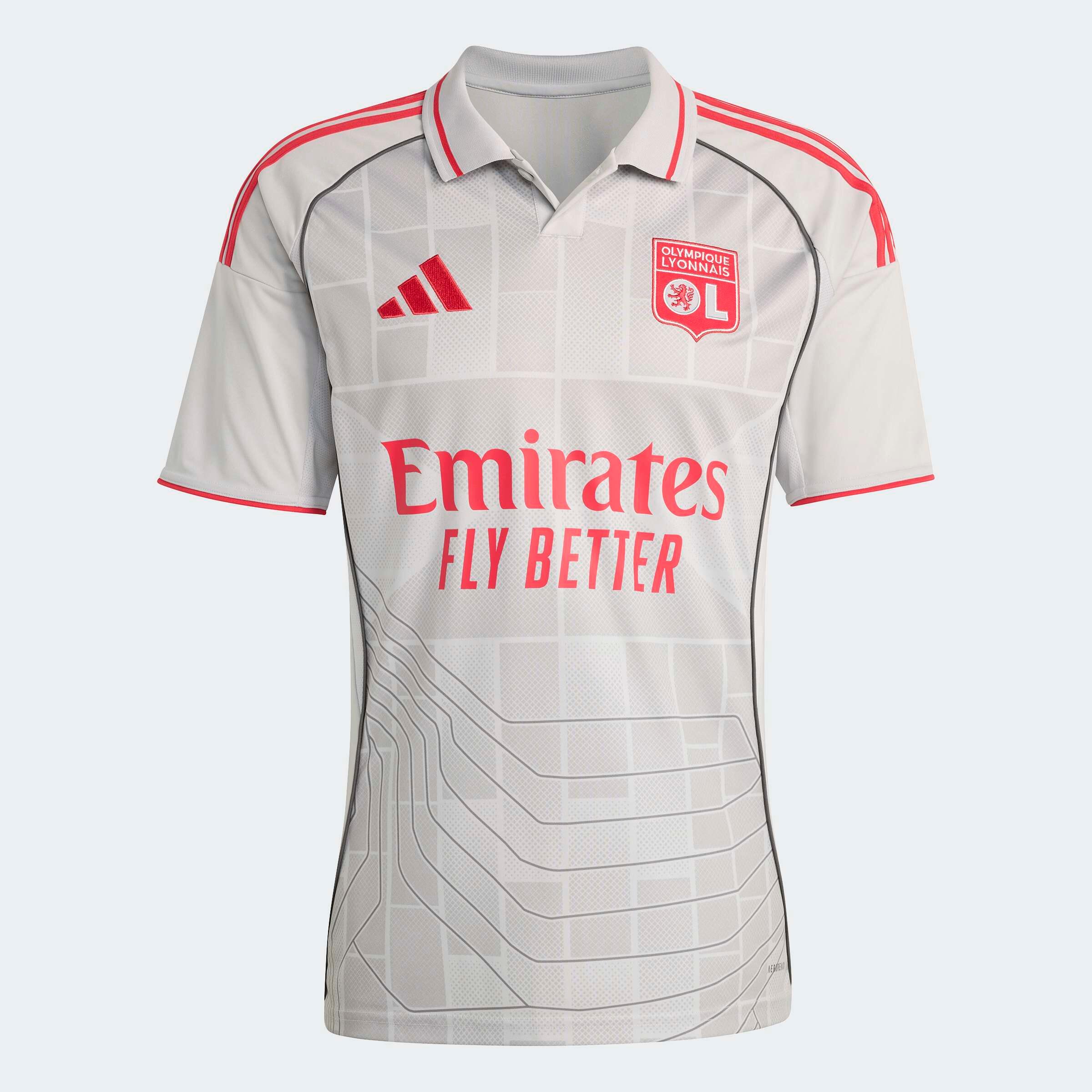 Oficjalna koszulka piłkarska ADIDAS Olympique Lyonnais 25/26 Trzecia