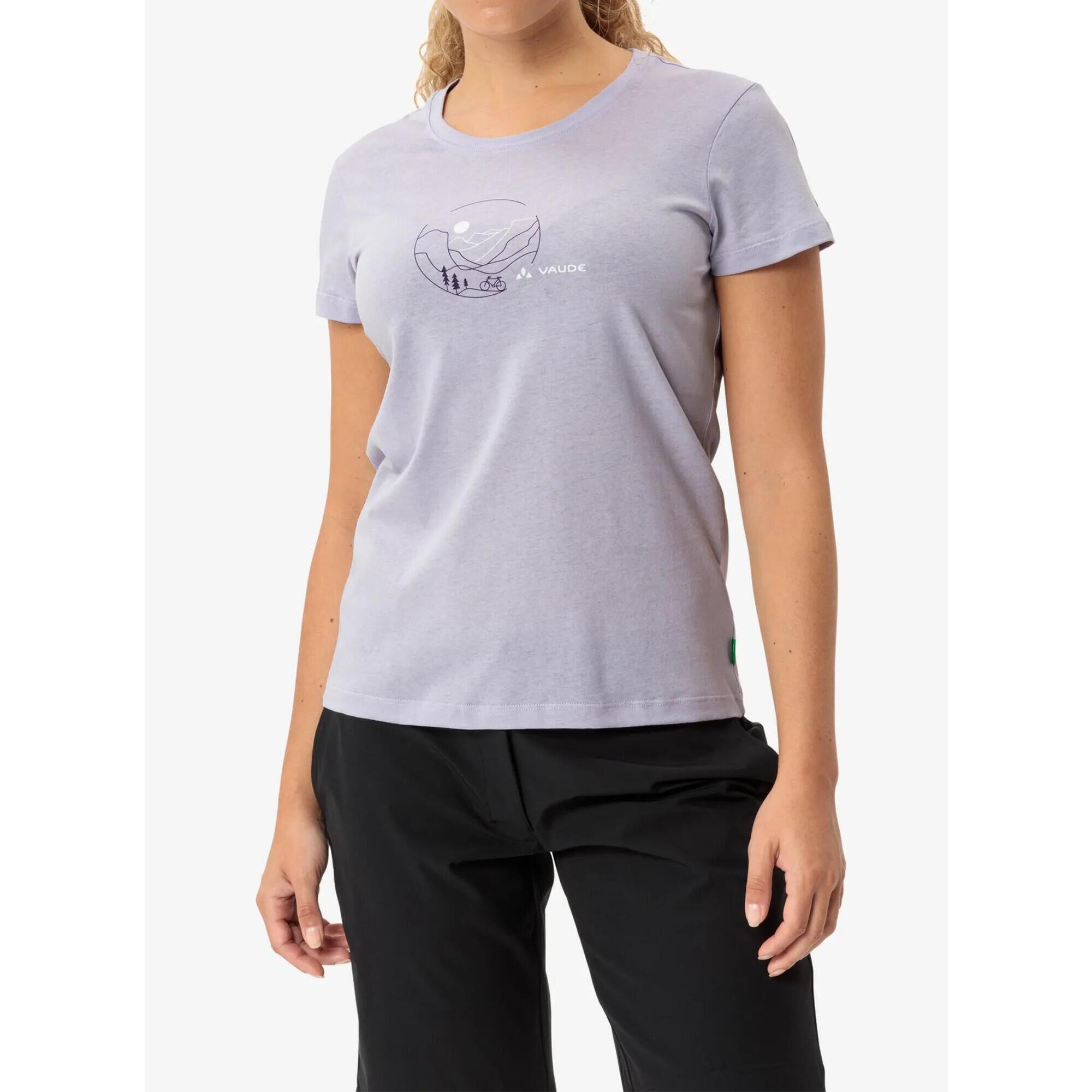 Koszulka z nadrukiem damska Vaude Cyclist T-Shirt V