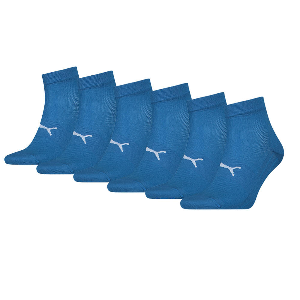 Skarpety Puma Sport Quarter Light, 6 pary niebieski