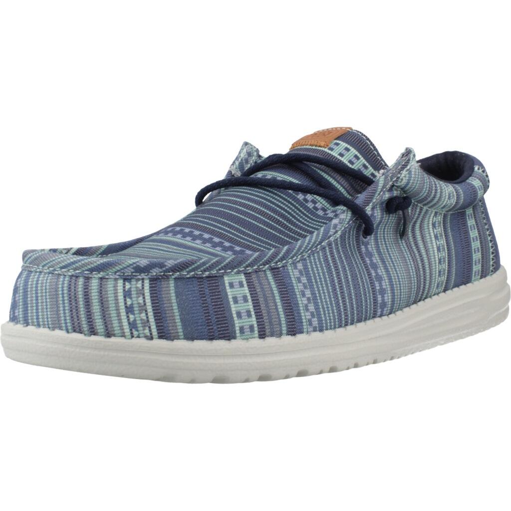 Buty HEY DUDE WALLY SURF SHAWL Niebieski