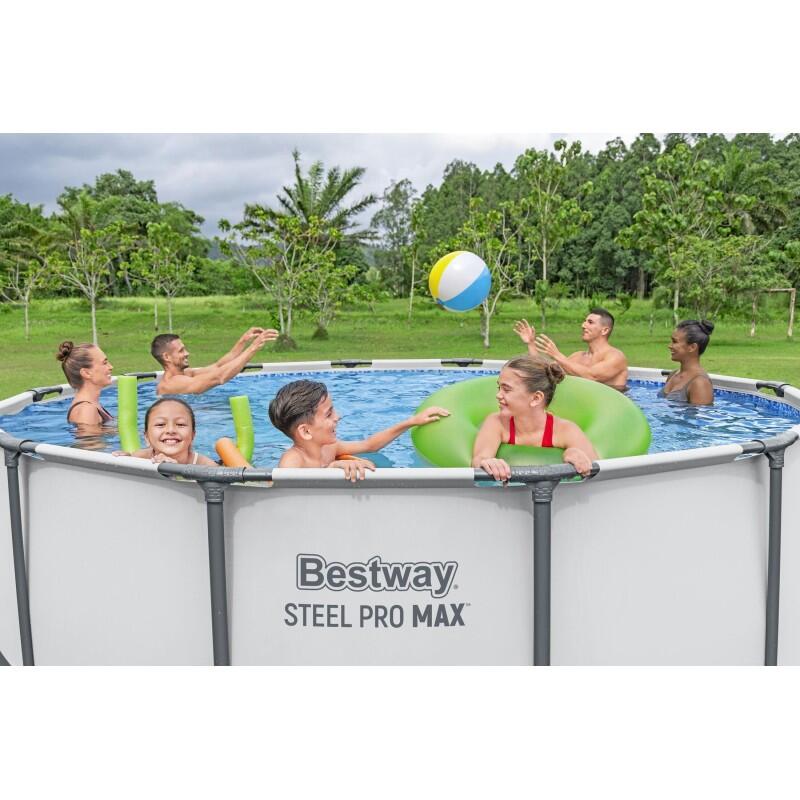 Basen ogrodowy stelażowy 396x122 cm Bestway 5618W