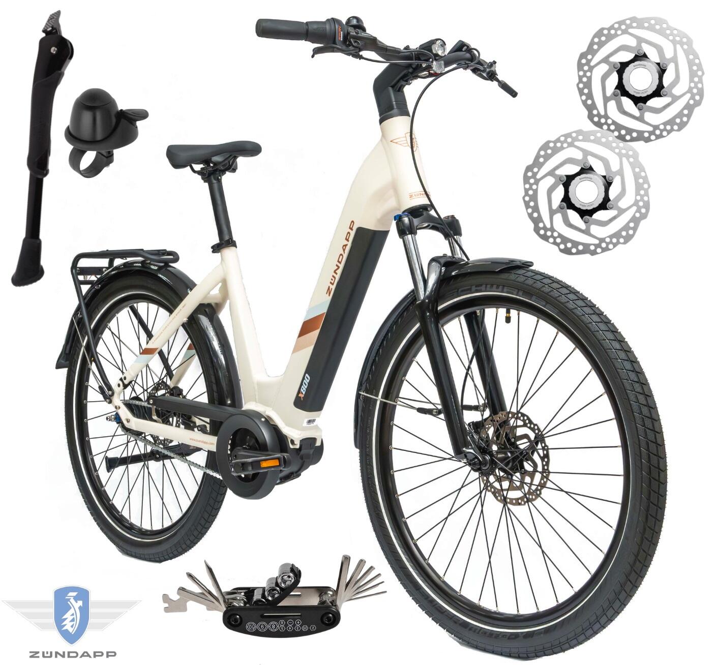 Rower Elektryczny Miejski Zündapp X800 Koła 27,5