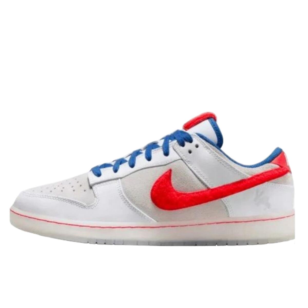 Nike Dunk Low Retro PRM Year of the Rabbit White Crimson Varsity Royal