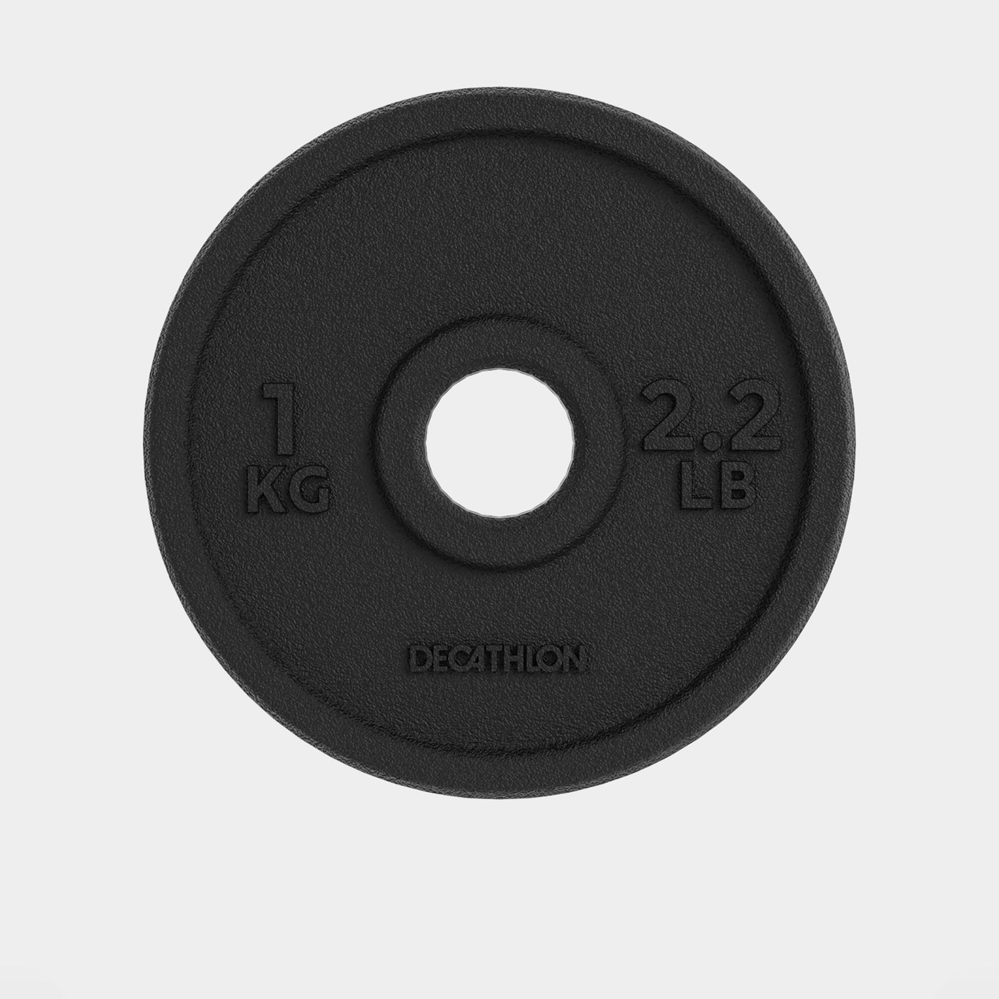Talerz do treningu siłowego Corength żeliwny 1 kg / 28 mm