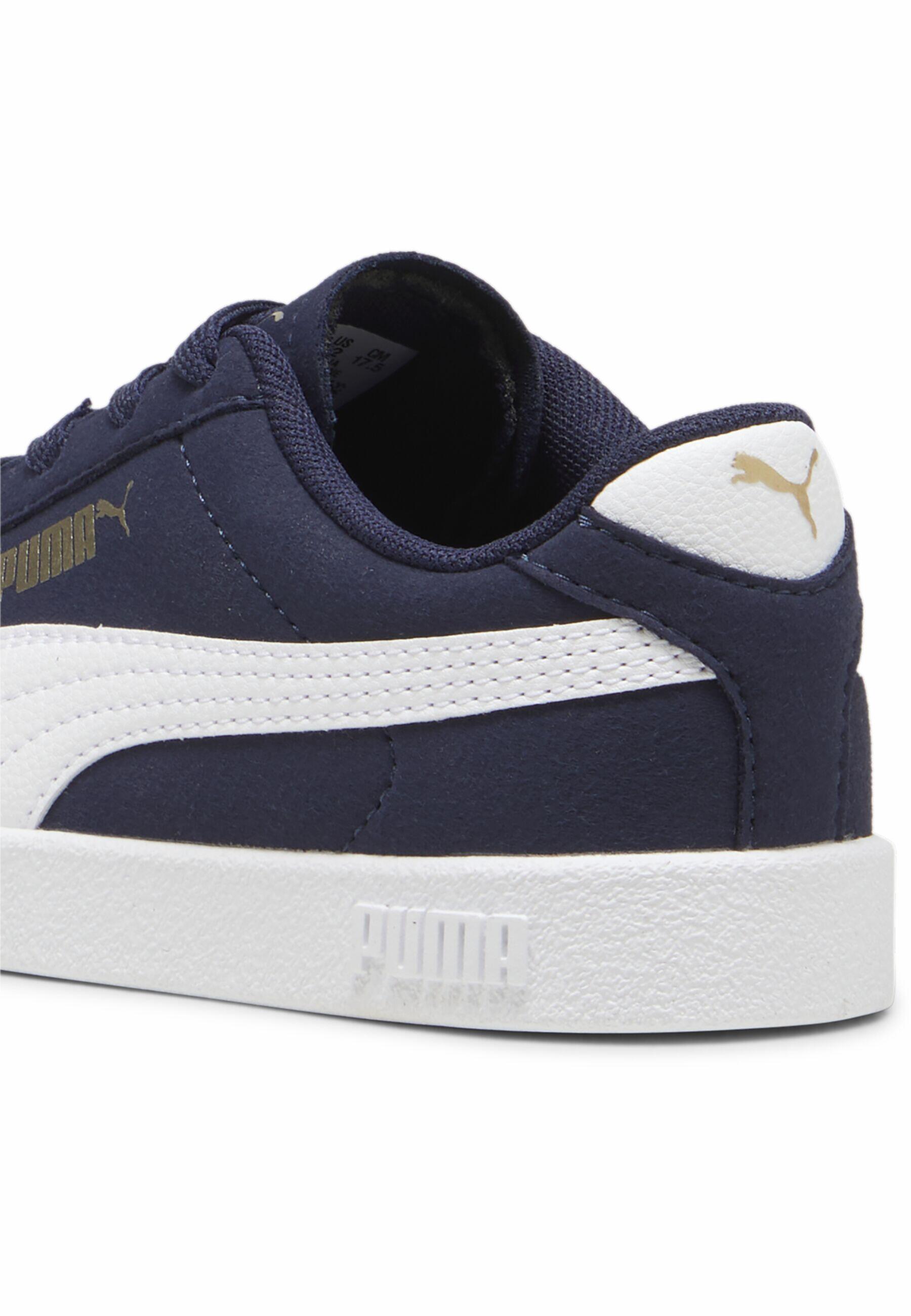 Dziecięce sneakersy PUMA Club II PUMA Navy White Gold Blue