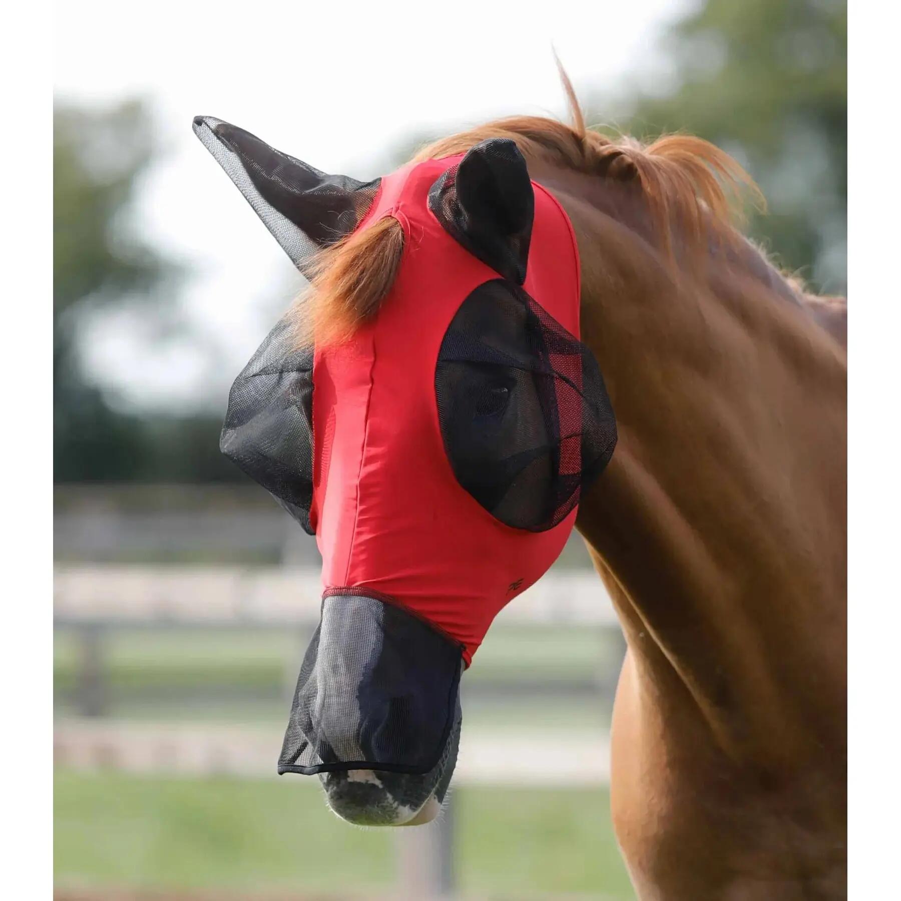 Maska na owady dla konia Premier Equine Comfort Tech Xtra Lycra