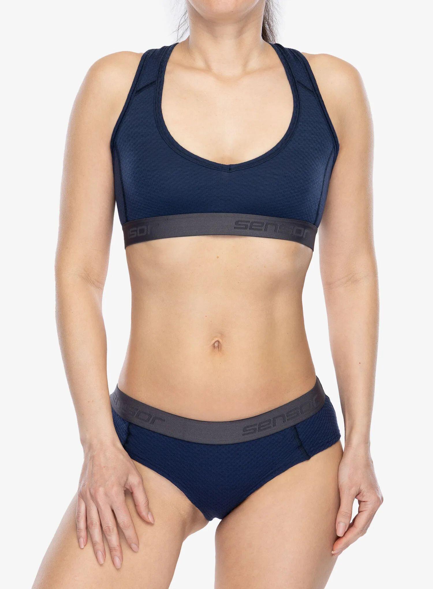 Stanik sportowy Sensor Merino DF Bra