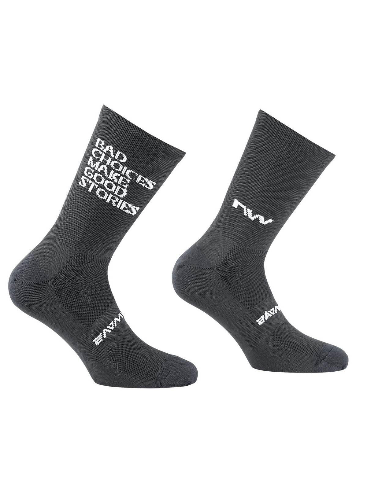 Skarpety rowerowe NORTHWAVE Bad Choices Sock czarny