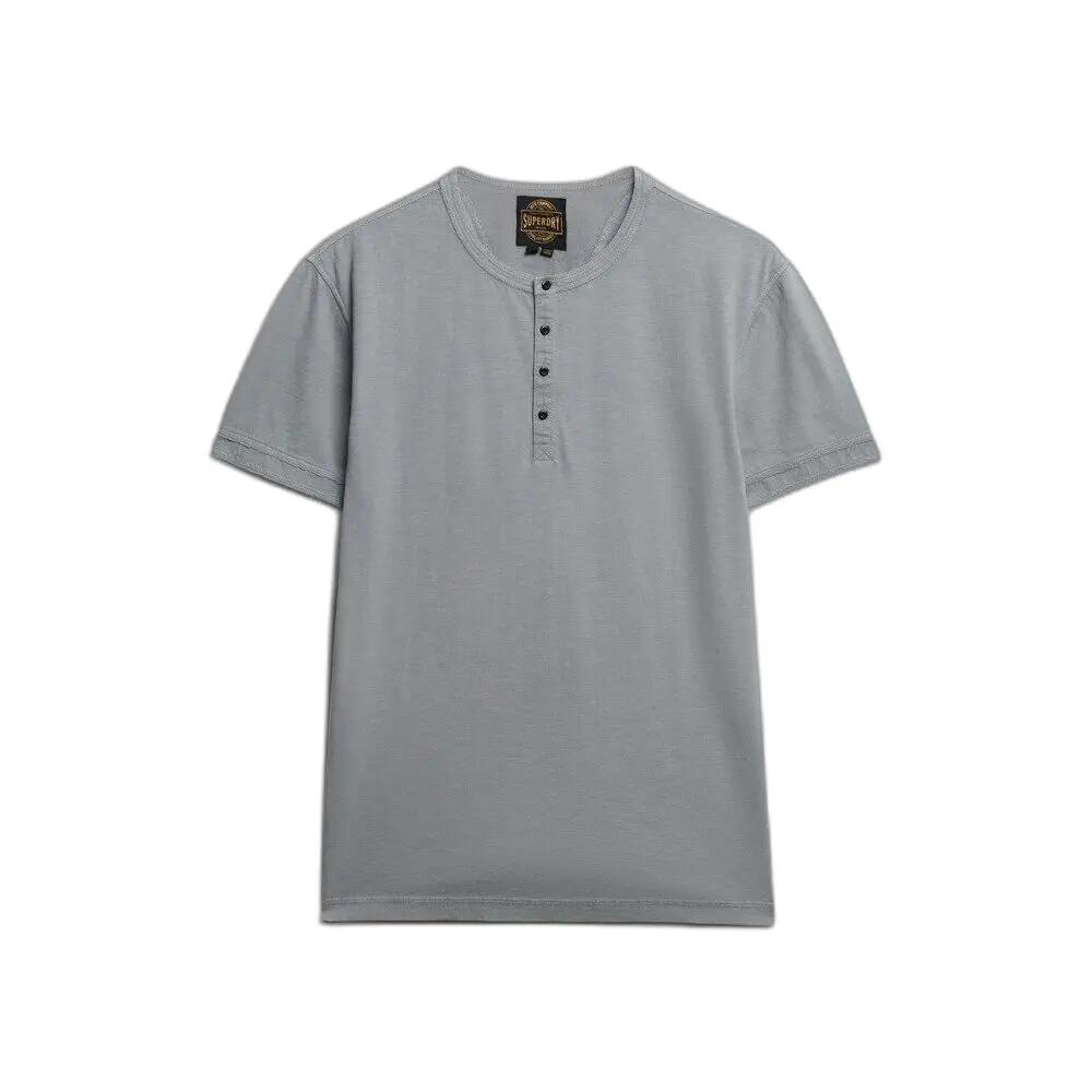 Koszulka z jerseyu z kołnierzykiem tunisijskim Superdry Slub Grandad