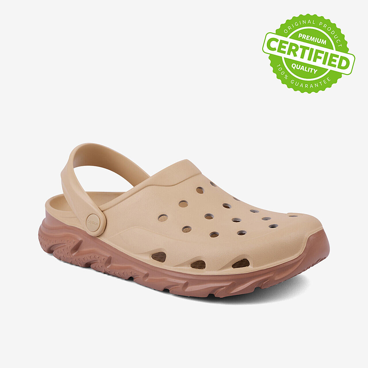 Chodaki męskie Coqui - mule z platformą