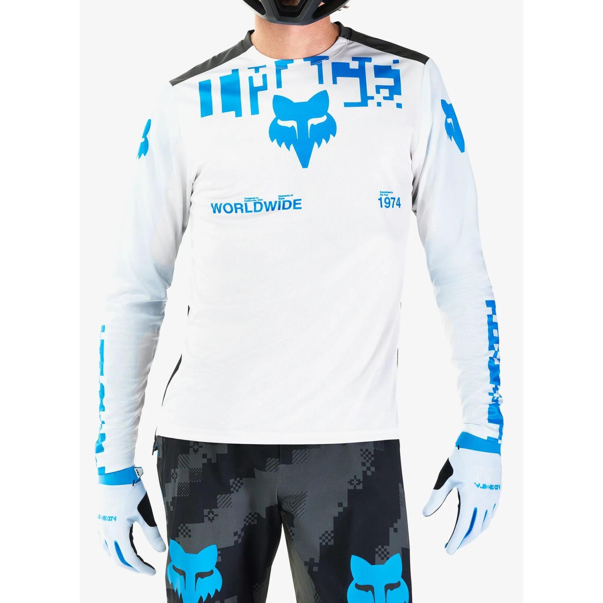 Bluza rowerowa męska Fox Ranger Digi Image Long Sleeve Jersey