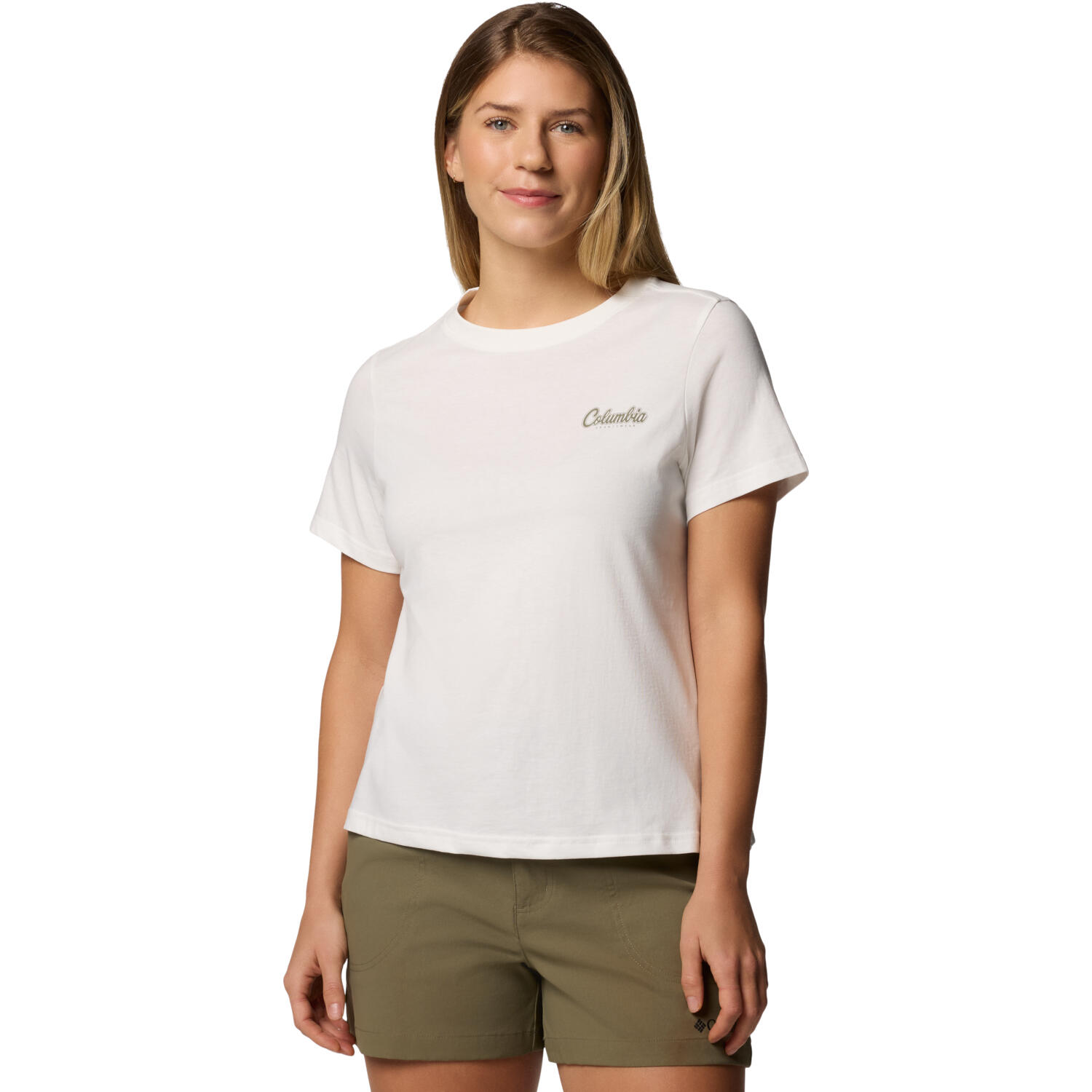 T-shirt sportowy z krótkim rękawem damski Rolling Bend Graphic SS Tee