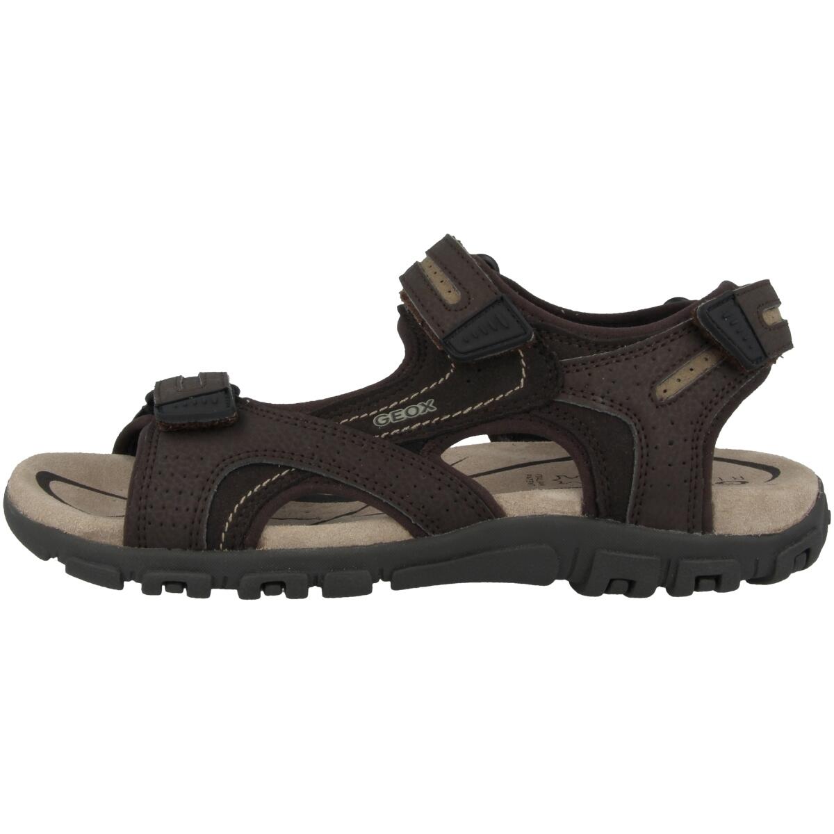 Sandały GEOX U SANDAL STRADA D Brązowy