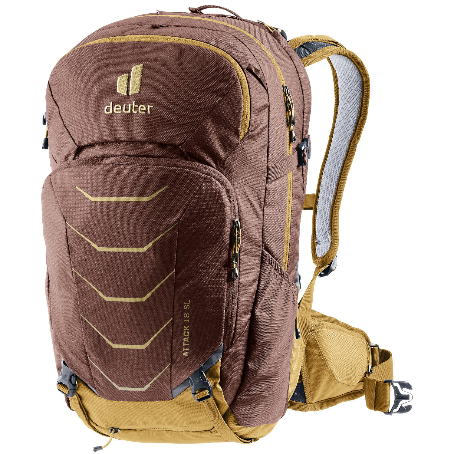 Plecak na rower damski Deuter Attack 18 SL - raisin/almond