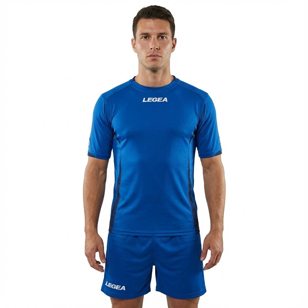 Mężczyzna Sport Dres rozgrzewkowy Piemonte Legea niebiesko-niebieski