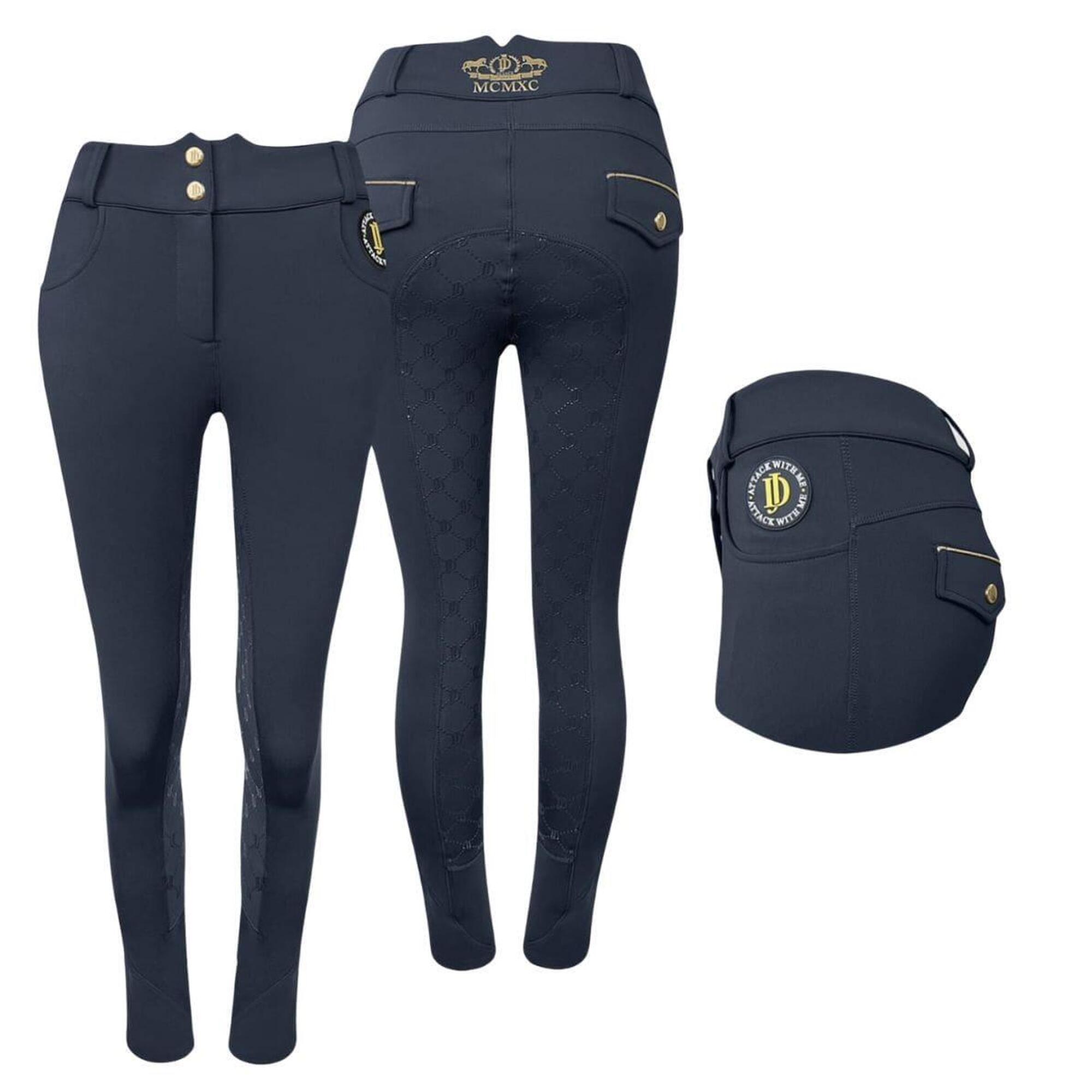 Lekko ocieplane bryczesy damskie JD Attack Gravity