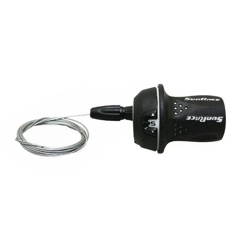 Prawy uchwyt do zmiany biegów rowerowych Sunrace Twist Gripshift M21 5V