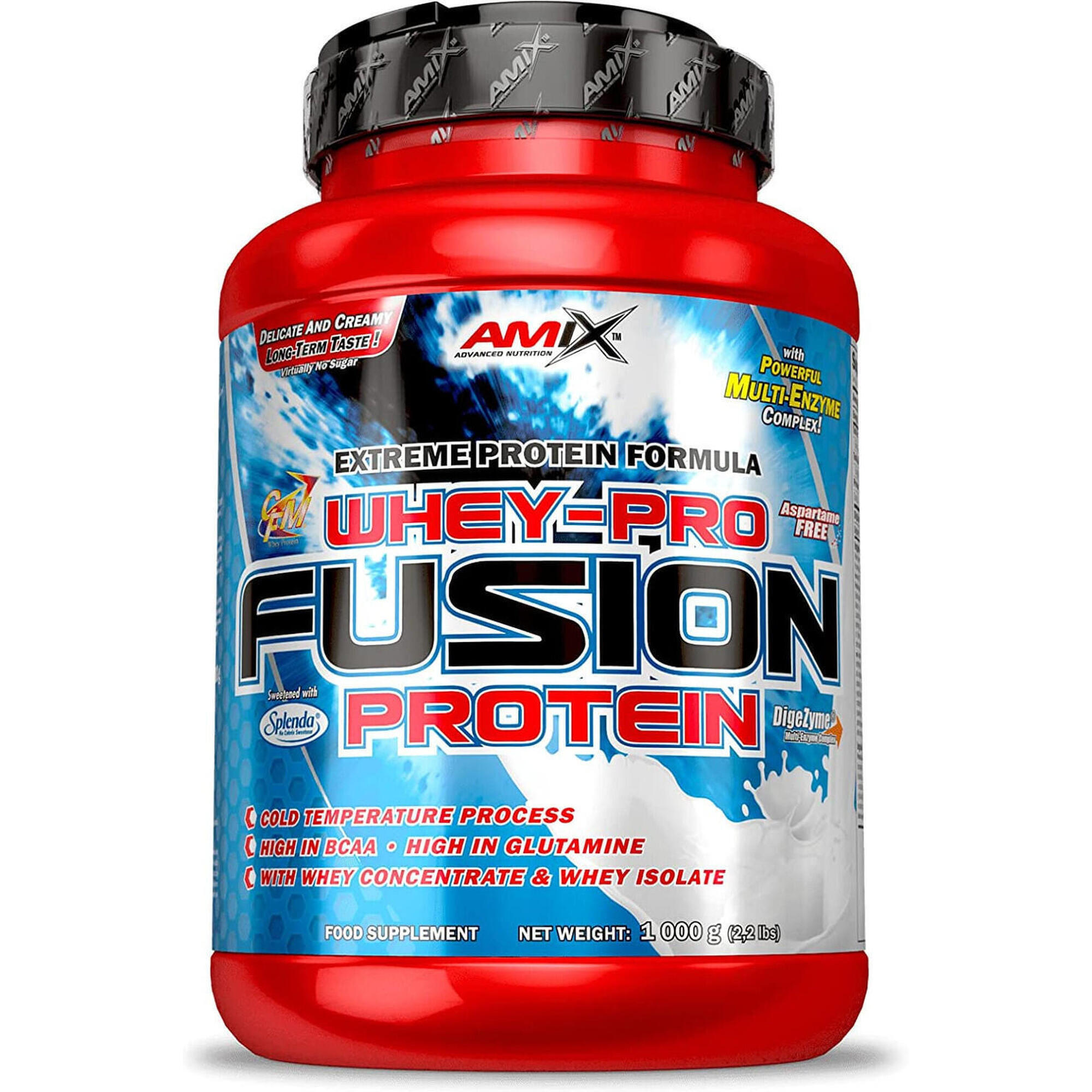 Białko Whey Pro Fusion - 2,3 kg banan Amix Nutrition