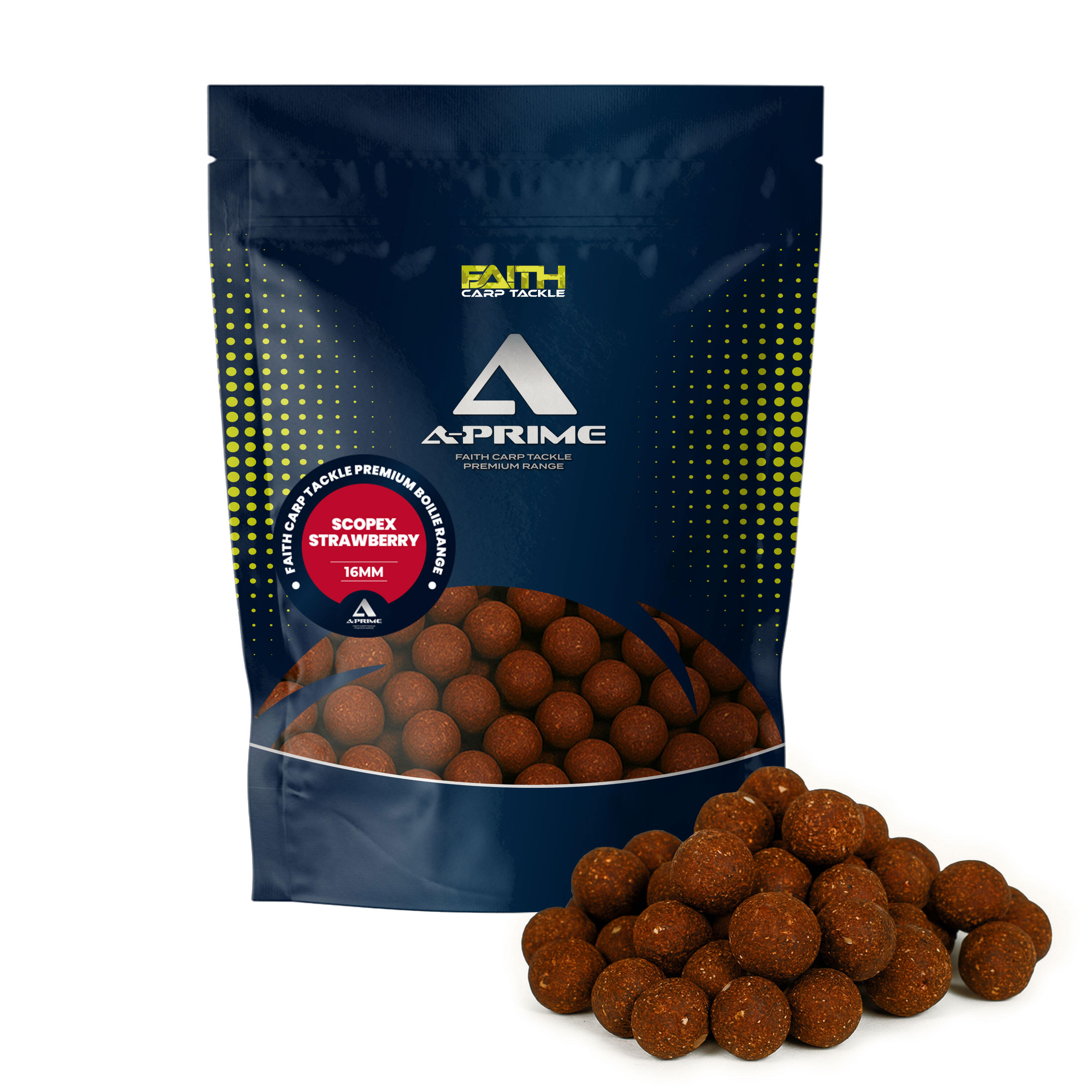 Boilie 5 kg 20 mm Strawberry Scopex