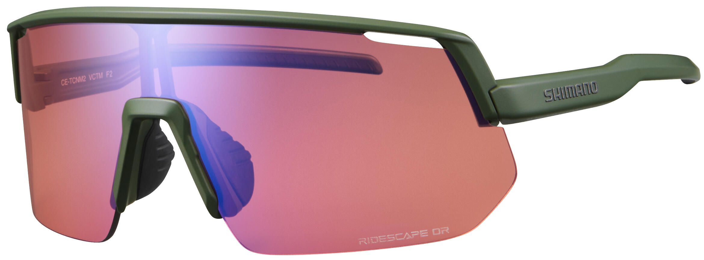 Rowerowe okulary przeciwsłoneczne TECHNIUM 2 L Ridescape Off-Road, oliwkowe