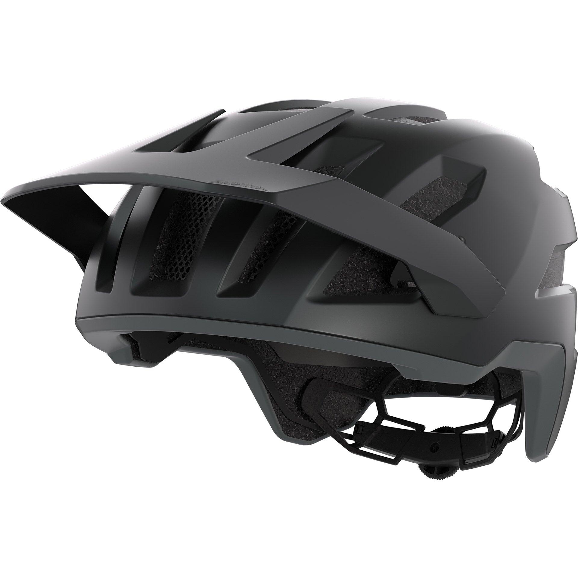 Kask MTB Olympic Sportswear Alpina Taunus 55-59 matowy czarny/szary