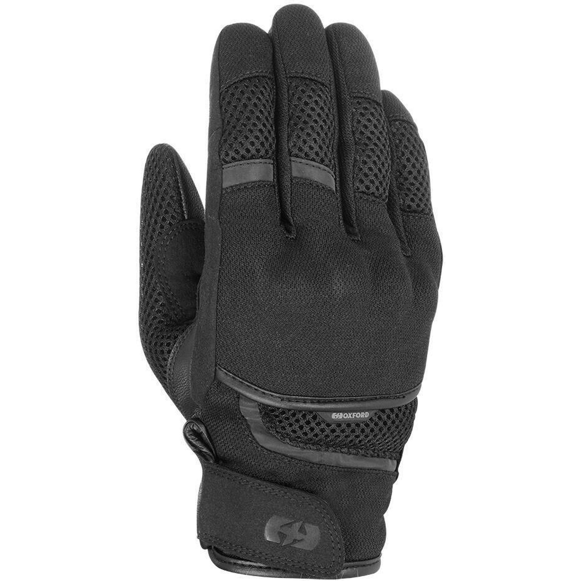 Rękawice rowerowe Oxford Brisbane Air w rozmiarze S/7 czarne