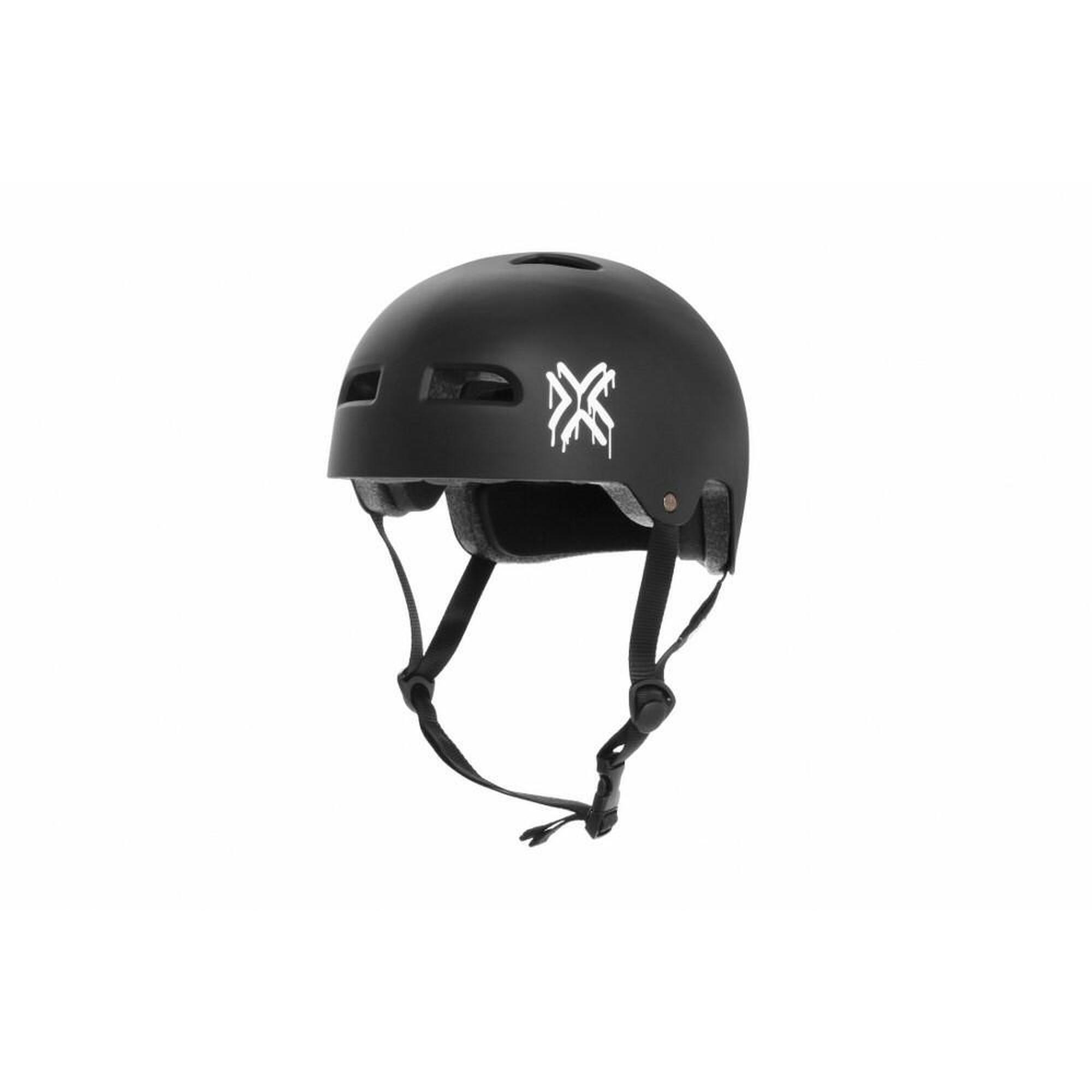 Alpha – kask BMX – matowa czerń