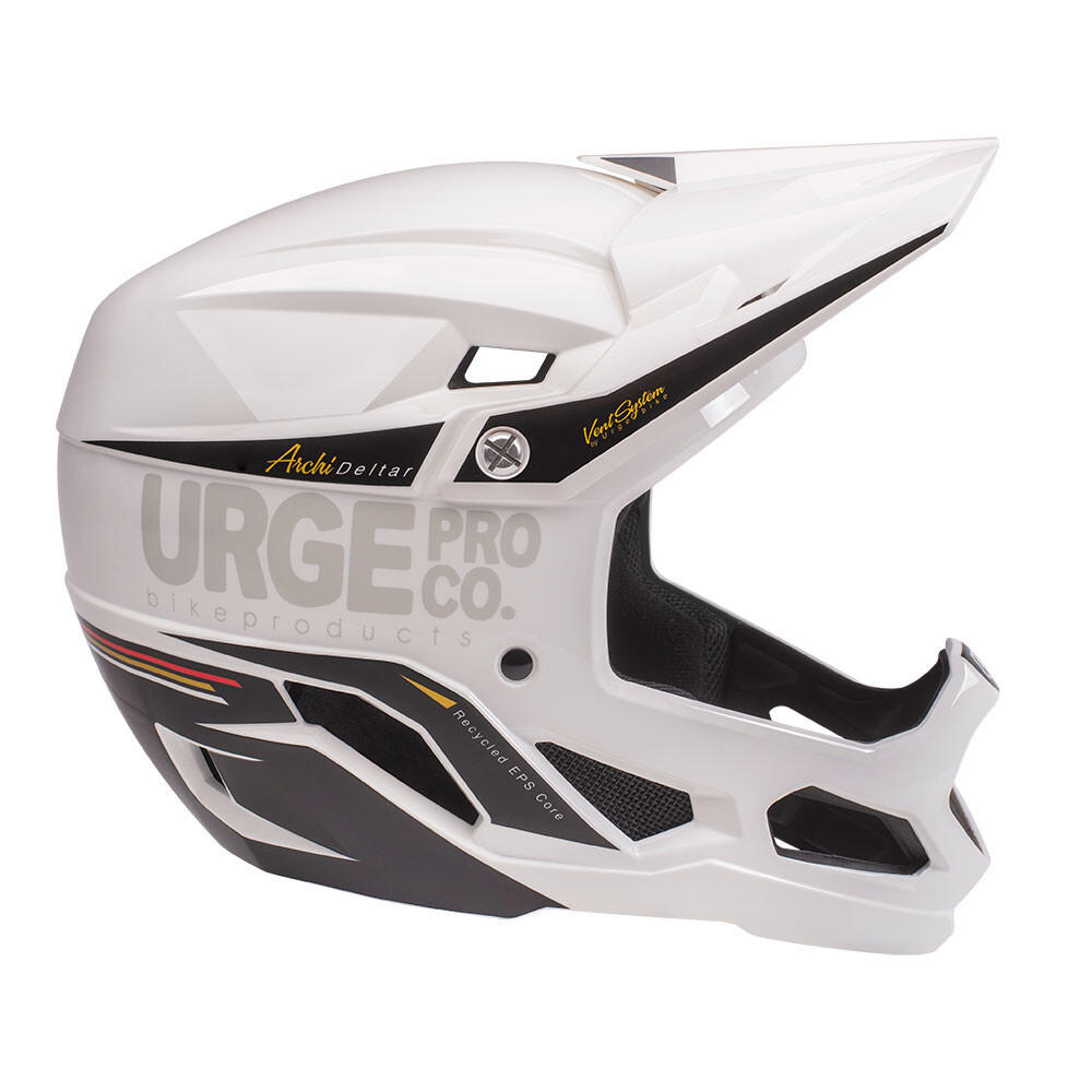 Kask rowerowy górski Archi-Deltar Pure White Full Face