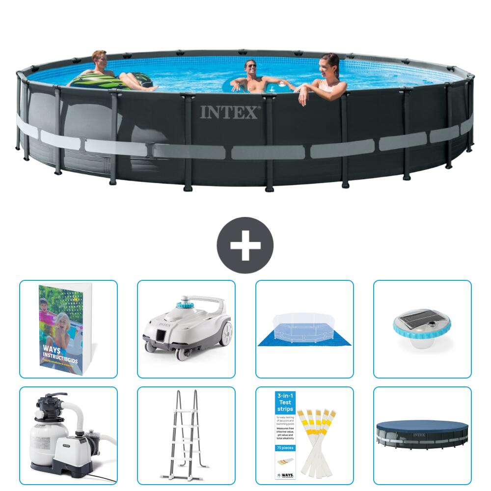 INTEX Basen Ultra XTR Okrągły - 610x122 cm - 9-częściowy S552