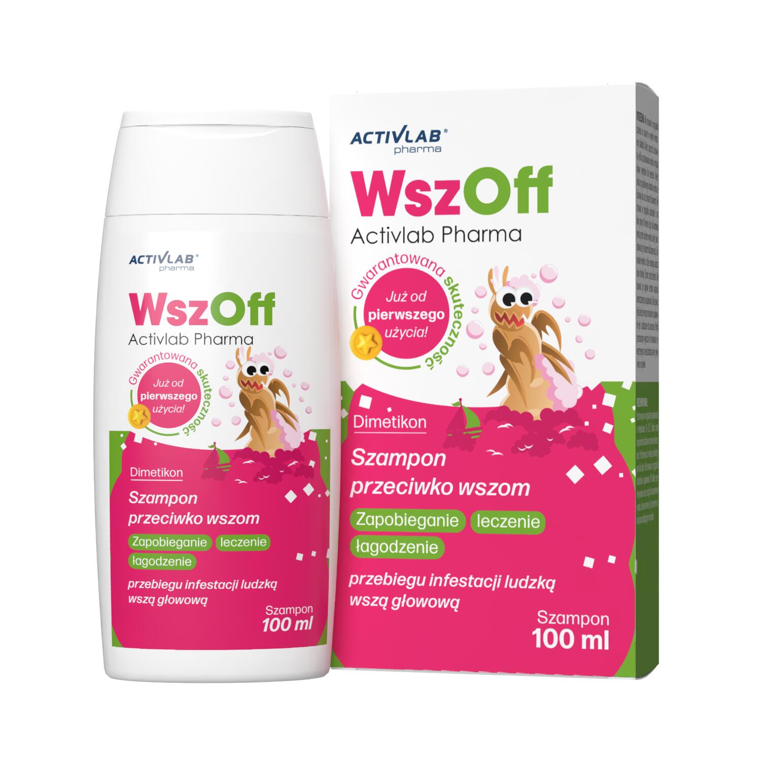 Szampon przeciwko wszom WszOff Activlab Pharma
