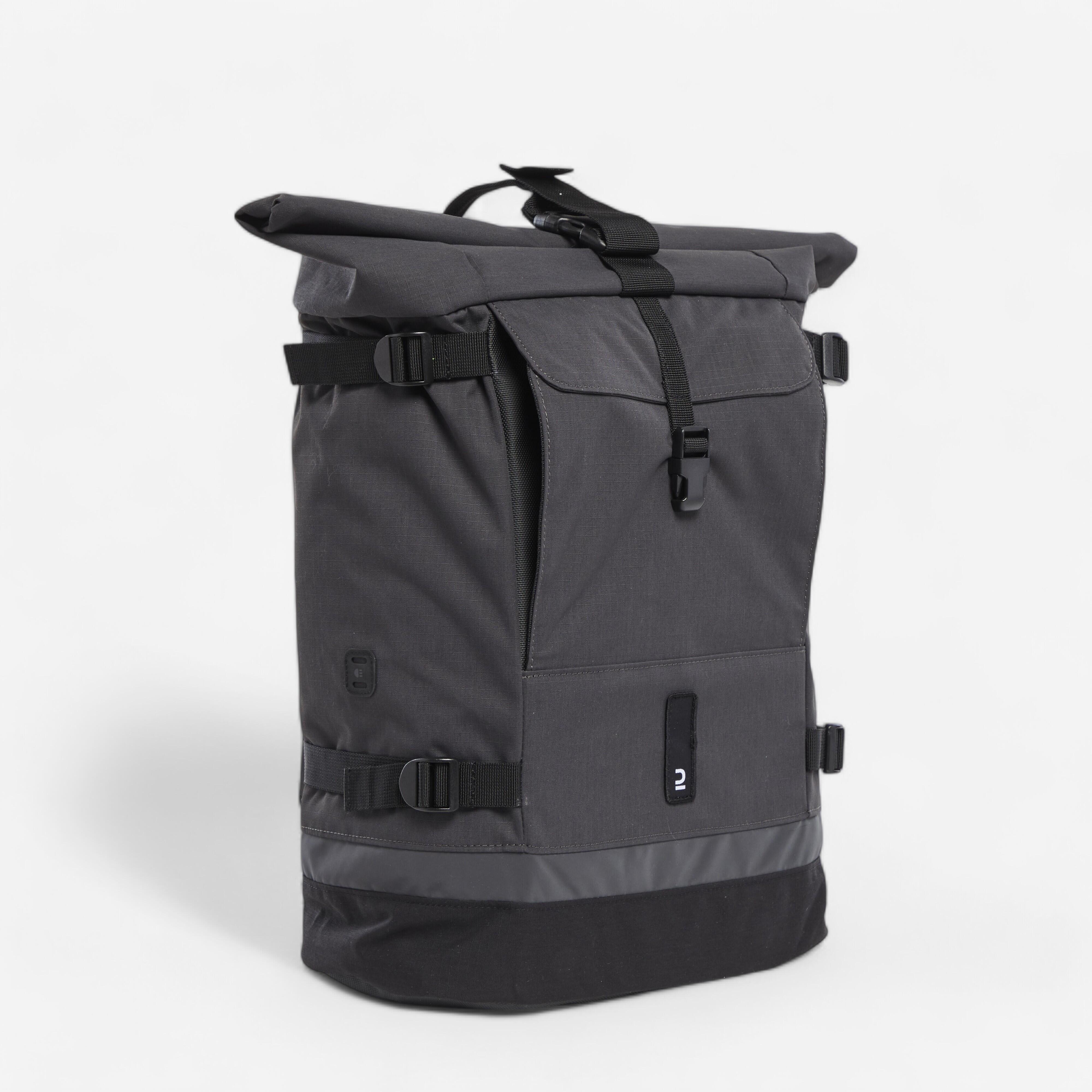 Plecak/sakwa rowerowa Btwin 1x25 l na bagażnik