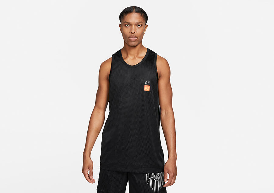 Koszulka męska nike kd dri-fit mesh jersey tanktop black