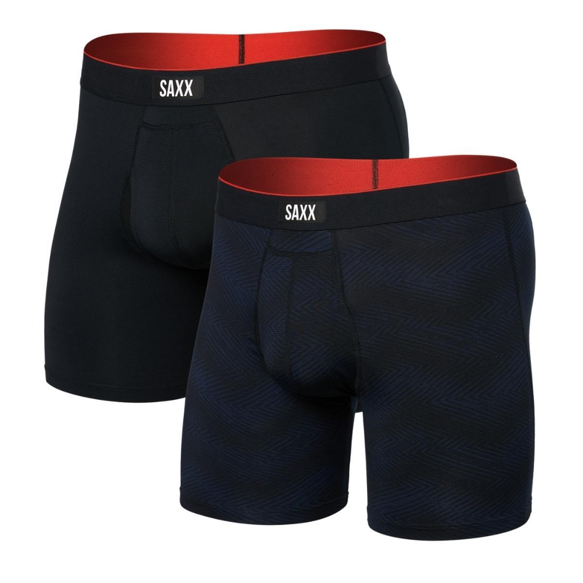 Bokserki - 2-pack Multi-Sport Mesh - Chevron/Black