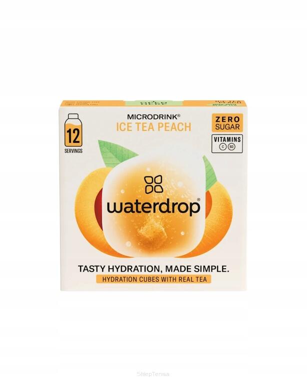 Elektrolity Waterdrop Microdrink o smaku Ice Tea Peach x12