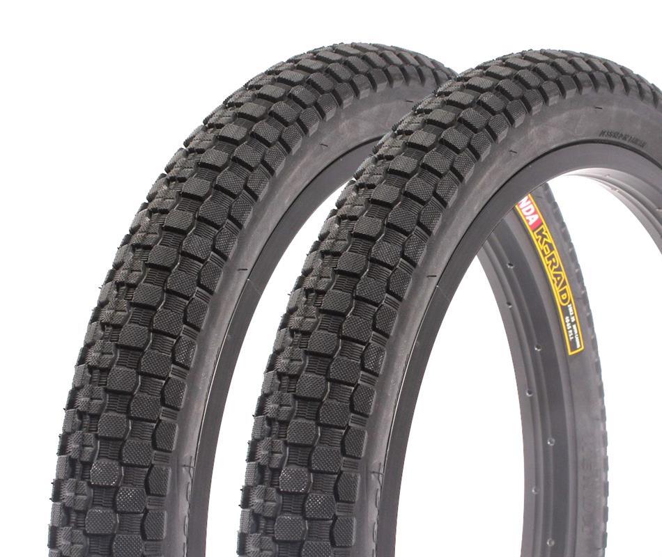 Zestaw opon BMX KENDA K-RAD 20 x 2,35 cala czarny