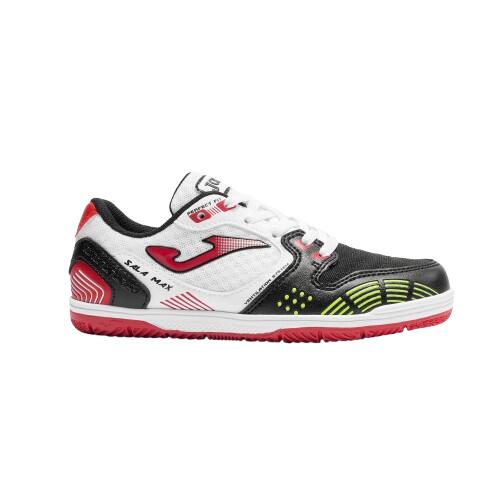 Buty piłkarskie dziecięce Joma Sala Max Jr IN white/black