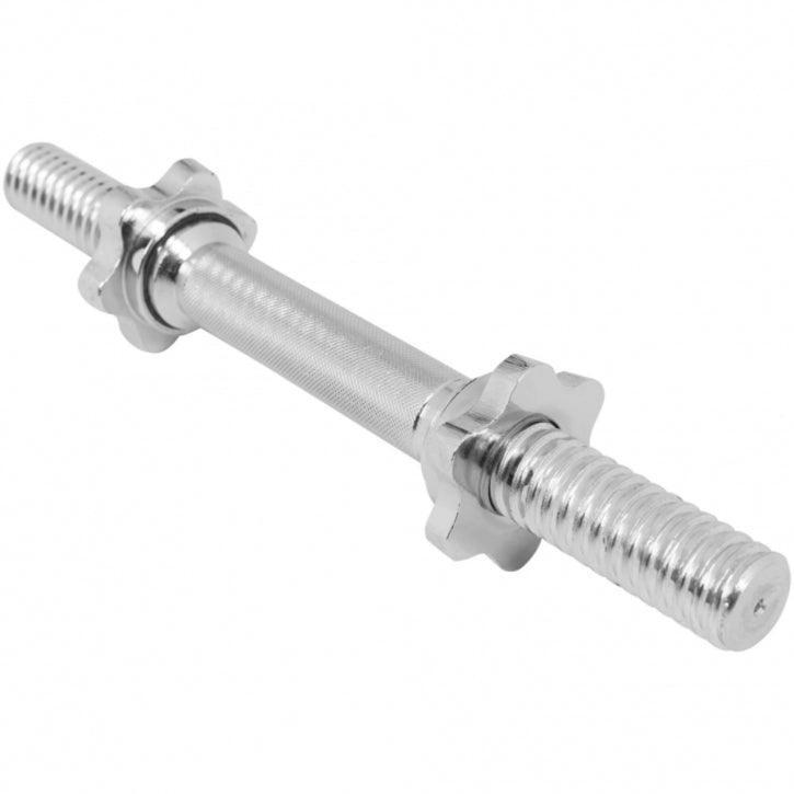 Gryf do hantli 42 cm 30 mm gwintowany 2,5 kg pełny pręt