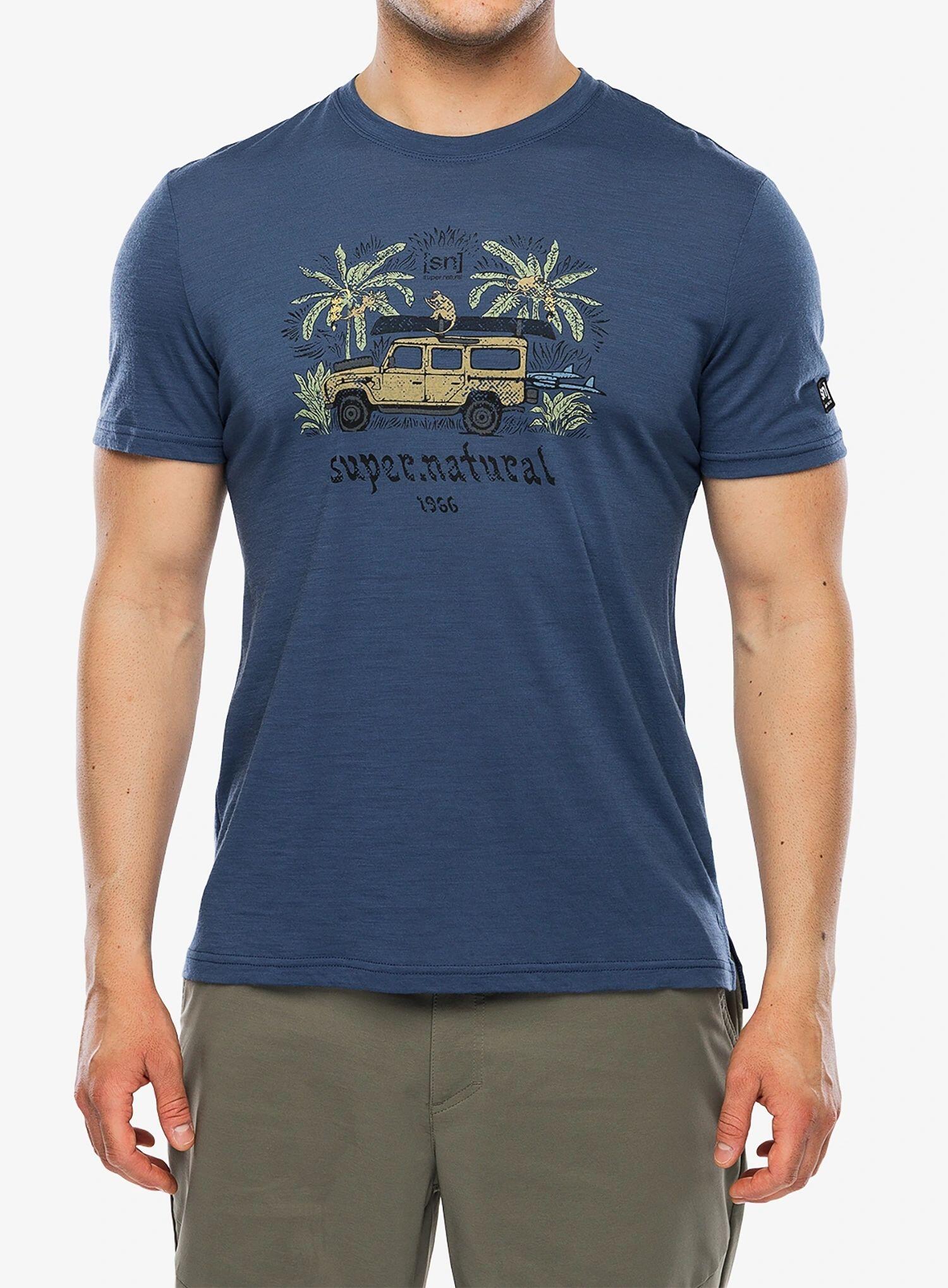 Koszulka z nadrukiem Super.natural Tropicar Tee